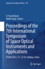 Image for Proceedings of the 7th International Symposium of Space Optical Instruments and Applications: ISSOIA 2022, 21-23 Oct, Beijing, China