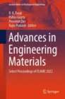 Image for Advances in Engineering Materials: Select Proceedings of FLAME 2022
