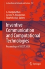 Image for Inventive communication and computational technologies  : proceedings of ICICCT 2023