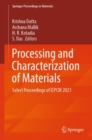 Image for Processing and characterization of materials  : select proceedings of ICPCM 2021
