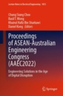 Image for Proceedings of ASEAN-Australian Engineering Congress (AAEC2022): Engineering Solutions in the Age of Digital Disruption