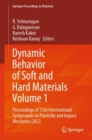 Image for Dynamic Behavior of Soft and Hard Materials Volume 1