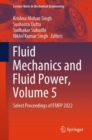 Image for Fluid mechanics and fluid power  : select proceedings of FMFP 2022Volume 5