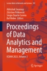 Image for Proceedings of Data Analytics and Management: ICDAM 2023, Volume 3
