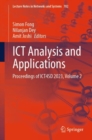Image for ICT analysis and applications  : proceedings of ICT4SD 2023Volume 2