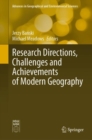 Image for Research Directions, Challenges and Achievements of Modern Geography