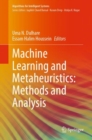 Image for Machine Learning and Metaheuristics: Methods and Analysis