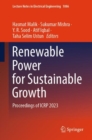 Image for Renewable Power for Sustainable Growth: Proceedings of ICRP 2023