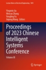 Image for Proceedings of 2023 Chinese Intelligent Systems Conference: Volume III