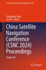 Image for China Satellite Navigation Conference (CSNC 2024) proceedingsVolume III