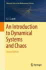Image for An Introduction to Dynamical Systems and Chaos