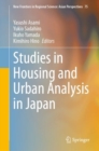 Image for Studies in Housing and Urban Analysis in Japan
