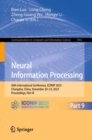 Image for Neural Information Processing: 30th International Conference, ICONIP 2023, Changsha, China, November 20-23, 2023, Proceedings, Part IX