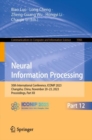 Image for Neural Information Processing: 30th International Conference, ICONIP 2023, Changsha, China, November 20-23, 2023, Proceedings, Part XII