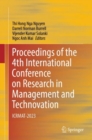 Image for Proceedings of the 4th International Conference on Research in Management and Technovation