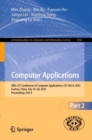 Image for Computer applications  : 38th CCF Conference of Computer Applications, CCF NCCA 2023, Suzhou, China, July 16-20, 2023, proceedingsPart II
