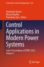 Image for Control Applications in Modern Power Systems