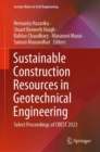 Image for Sustainable construction resources in geotechnical engineering  : select proceedings of CREST 2023