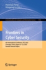 Image for Frontiers in cyber security  : 6th International Conference, FCS 2023, Chengdu, China, August 21-23, 2023