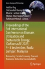 Image for Proceedings of the 3rd International Conference on Biomass Utilization and Sustainable Energy ICoBiomasSE 2023 4-5 September Perlis, Malaysia  : advancing circular economy towards academic-industrial