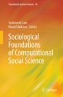 Image for Sociological Foundations of Computational Social Science