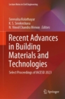 Image for Recent advances in building materials and technologies  : select proceedings of IACESD 2023