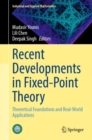 Image for Recent Developments in Fixed-Point Theory