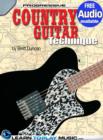 Image for Country Guitar Lessons for Beginners: Teach Yourself How to Play Guitar (Free Audio Available).