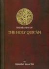 Image for Meaning of the Holy Quran