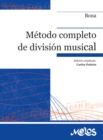 Image for Metodo completo de division musical: Pascual Bona
