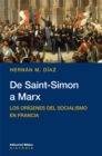 Image for De Saint-Simon a Marx