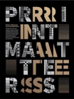 Image for Print matters  : the cutting edge of print