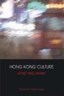 Image for Hong Kong Culture - Word and Image