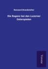 Image for Die Regenz bei den Luzerner Osterspielen