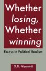 Image for Whether Losing, Whether Winning