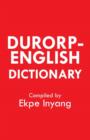 Image for Durorp-English Dictionary