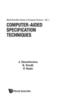 Image for Computer-aided Specification Techniques
