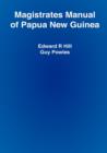 Image for Magistrates Manual of Papua New Guinea