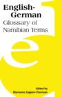 Image for English-German : Glossary Of Namibian Terms