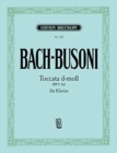 Image for TOCCATA IN D MINOR BWV 565 BWV 565 PIANO