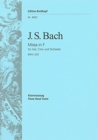 Image for MASS IN F MAJOR BWV 233 BWV 233 SOLI GEM