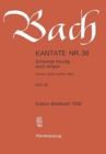 Image for CANTATA BWV 36 COME JOYFUL VOICES RAISE