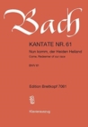 Image for CANTATA BWV 61 NUN KOMM DER HEIDEN HEILA