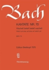 Image for CANTATA BWV 70 WACHET BETET BETET WACHET