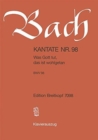 Image for CANTATA BWV 98 WAS GOTT TUT DAS IST WOHL