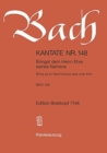 Image for CANTATA BWV 148 BRINGET DEM HERRN EHRE S