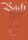 Image for CANTATA BWV 149 MAN SINGET MIT FREUDEN V