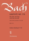Image for CANTATA BWV 178 WO GOTT DER HERR NICHT B