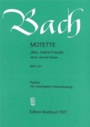 Image for MOTET BWV 227 JESU MEINE FREUDE JESUS DE