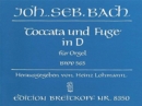 Image for TOCCATA &amp; FUGUE IN D MINOR BWV 565 BWV 5